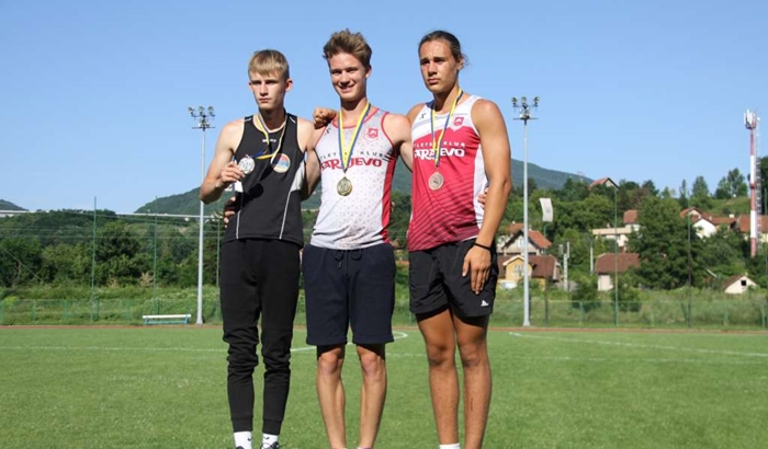 Junior Sarajeva Arian Milicija oborio i 38 godina star seniorski bh. rekord