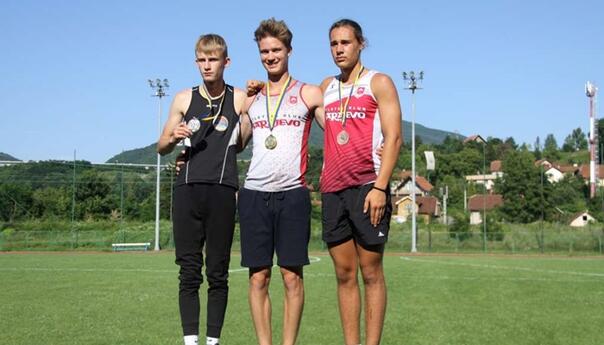 Junior Sarajeva Arian Milicija oborio i 38 godina star seniorski bh. rekord