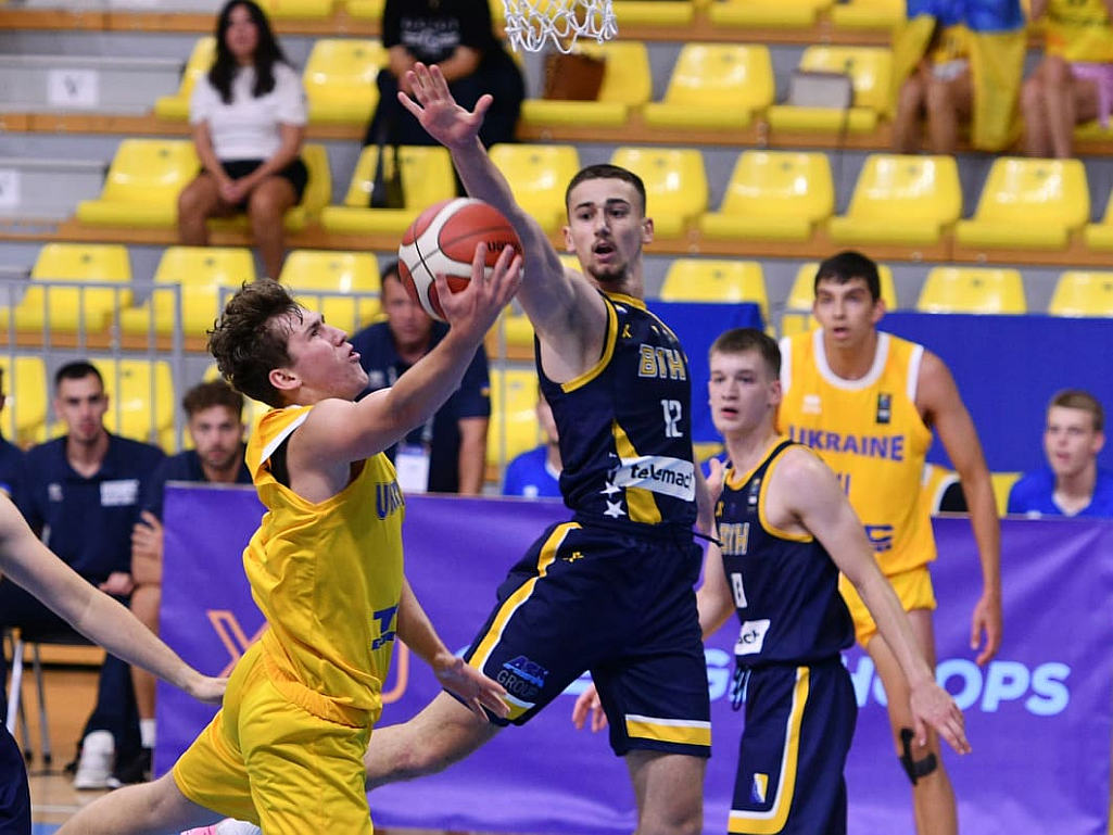 Juniori BiH poraženi od Ukrajine
