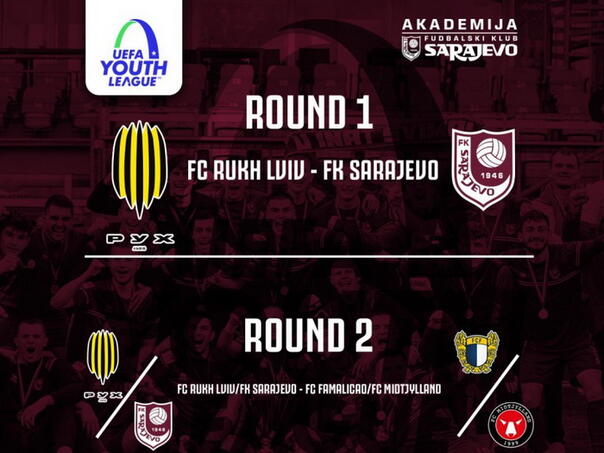 Juniori Sarajeva saznali prvog rivala u Ligi prvaka