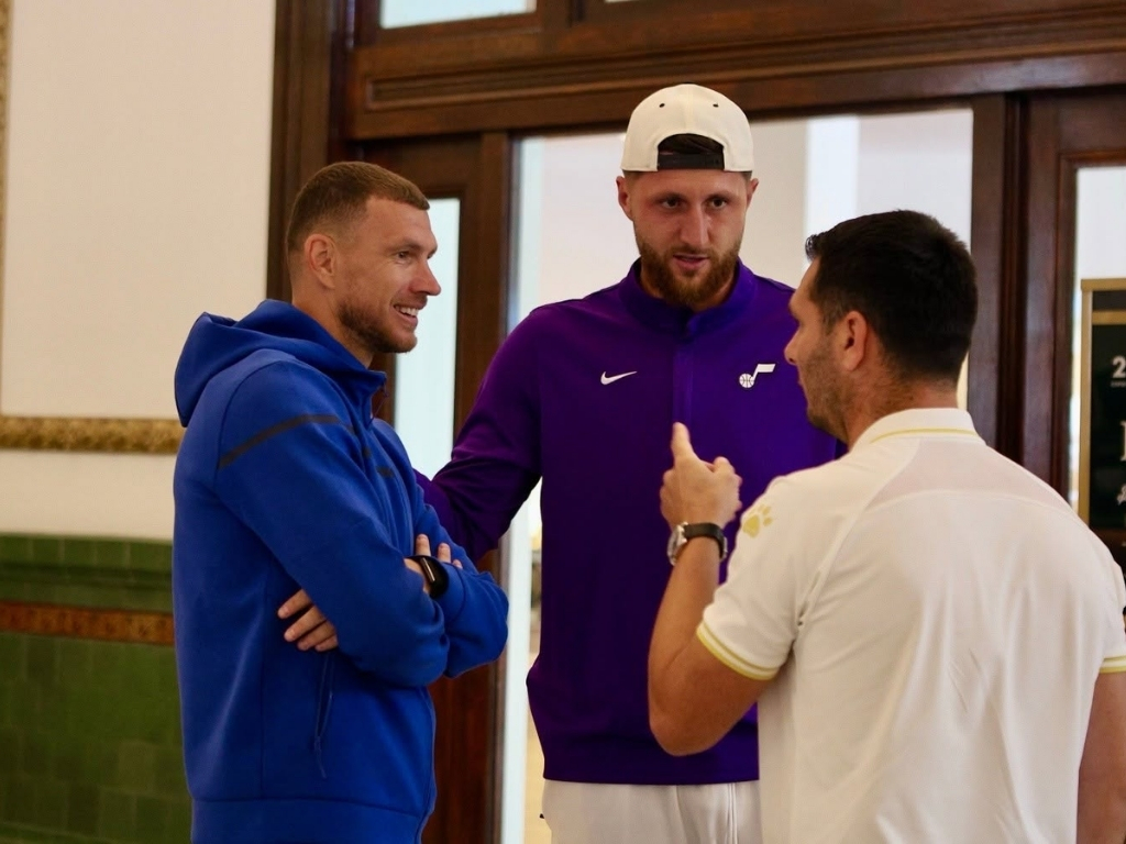 Jusuf Nurkić posjetio Zmajeve u kampu
