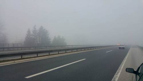 Jutarnja magla smanjuje vidljivost