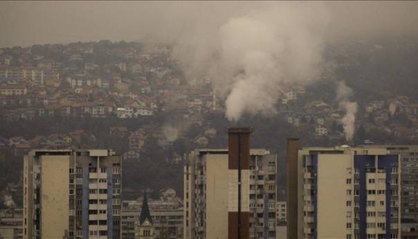 Jutros izrazito zagađen zrak u bh. gradovima