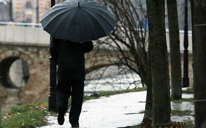 Jutros kiša u većem dijelu zemlje, tokom dana prestanak padavina