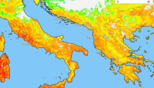 Južna Evropa imat će klimu kakvu ima sjever Afrike