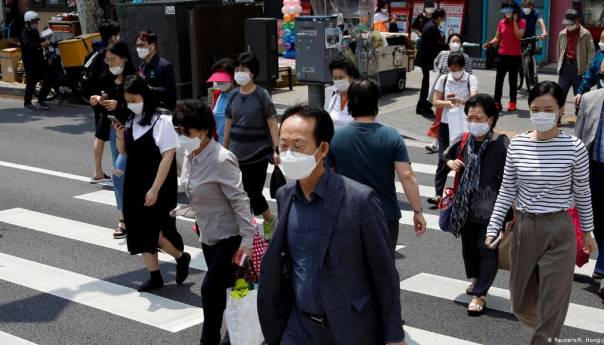Južna Koreja ima novi rekord novozaraženih