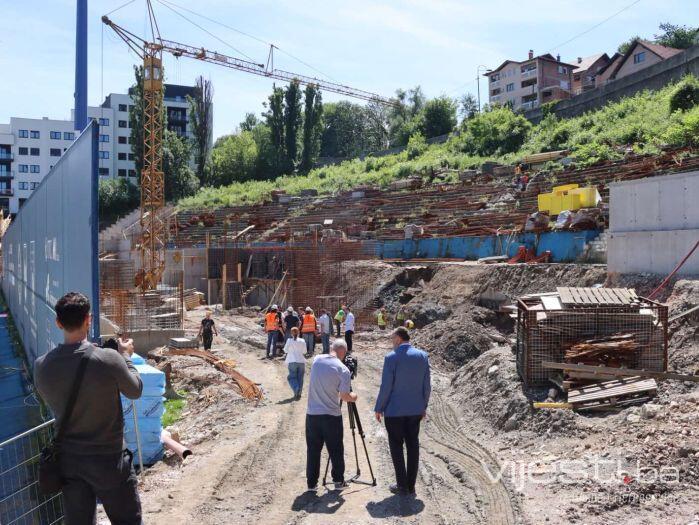 Južna tribina Grbavice gotova do kraja godine, riješen problem sa kanalizacijom