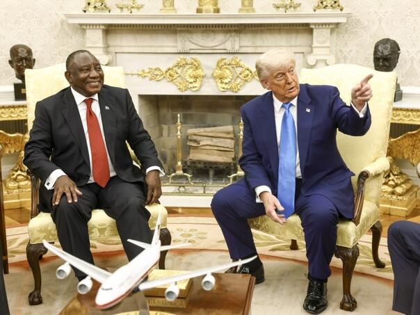 Južnoafrički predsjednik Trumpu: Žao mi je, nemam avion da ti dam