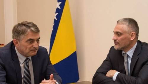 Kabinet Komšića: Tvrdnje da Komšić šalje Jovanovića da brani Novalića su glupost i hinjaluk