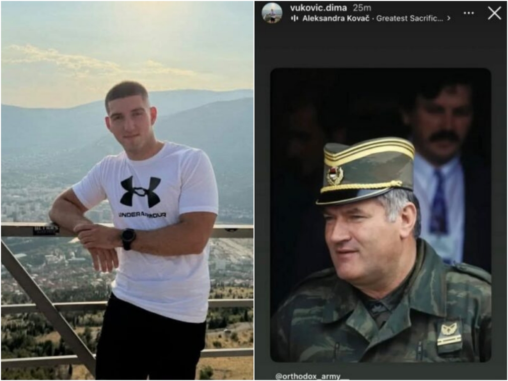 Kadet policijske obuke u Mostaru veličao zločinca Mladića