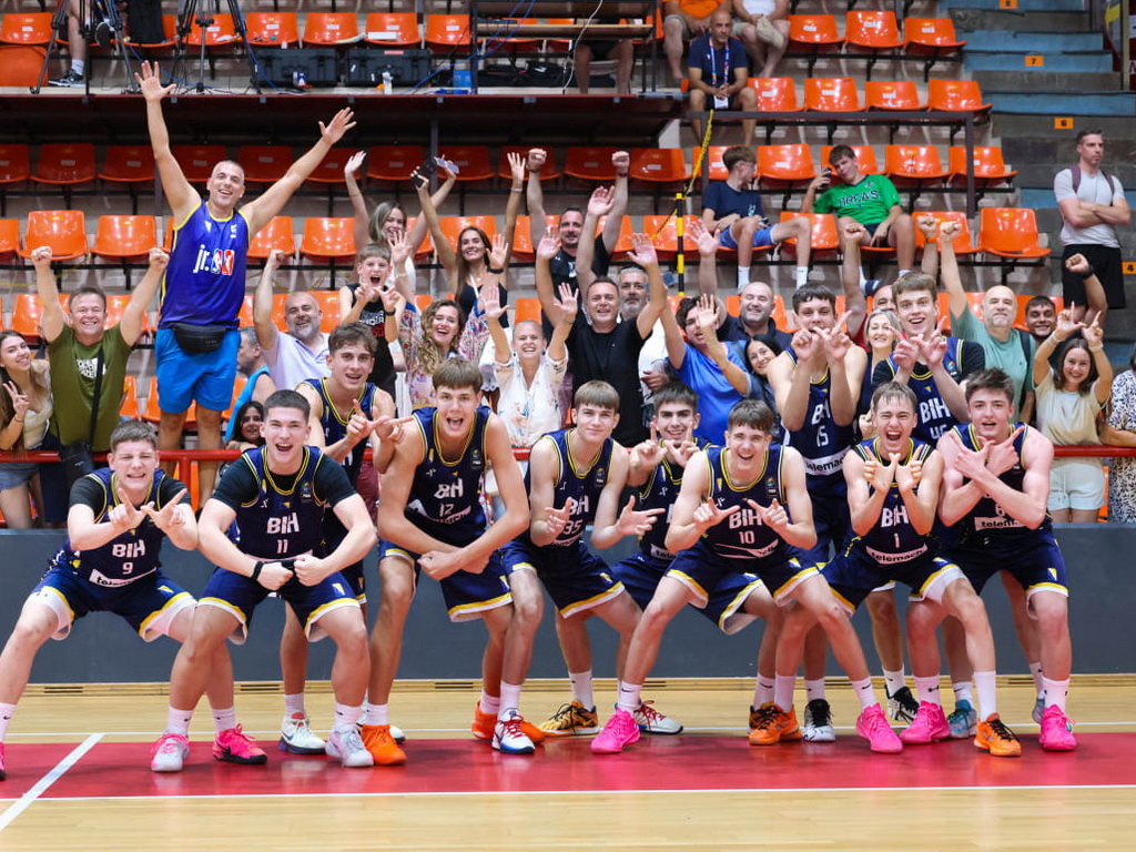 Kadeti BiH danas protiv Islanda za finale Eurobasketa
