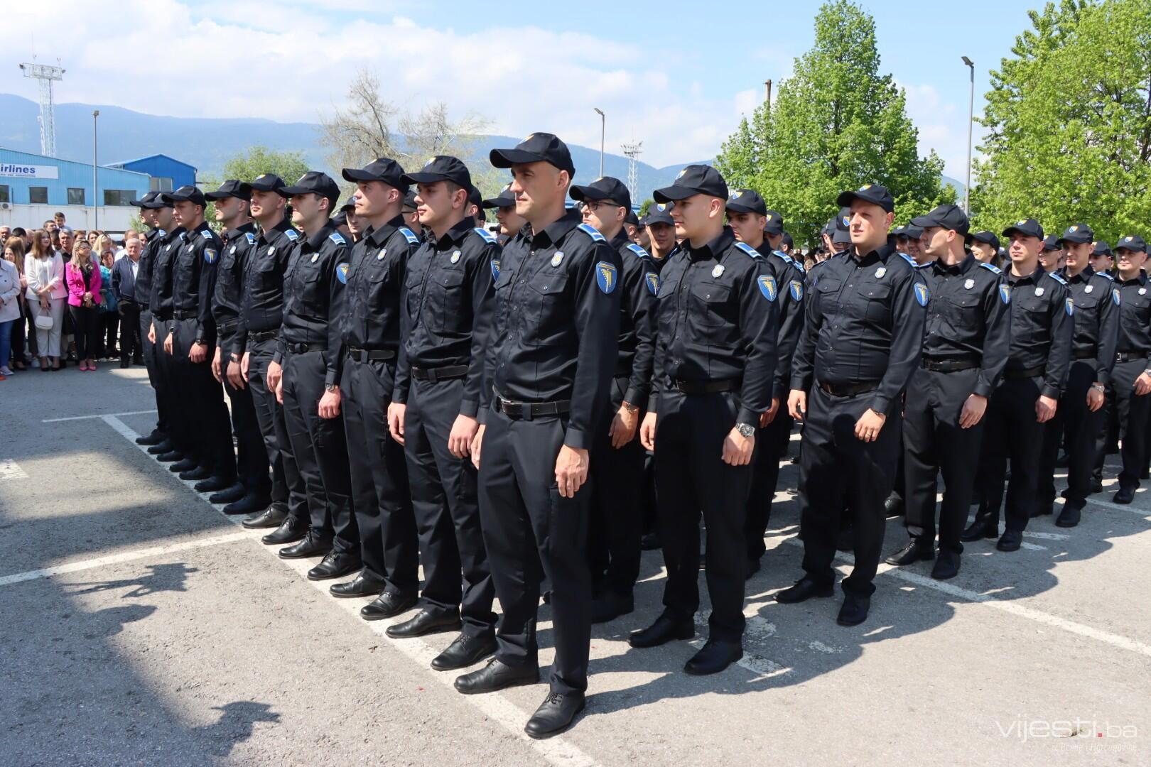 Foto/Video: Kadeti Granične policije položili svečanu zakletvu