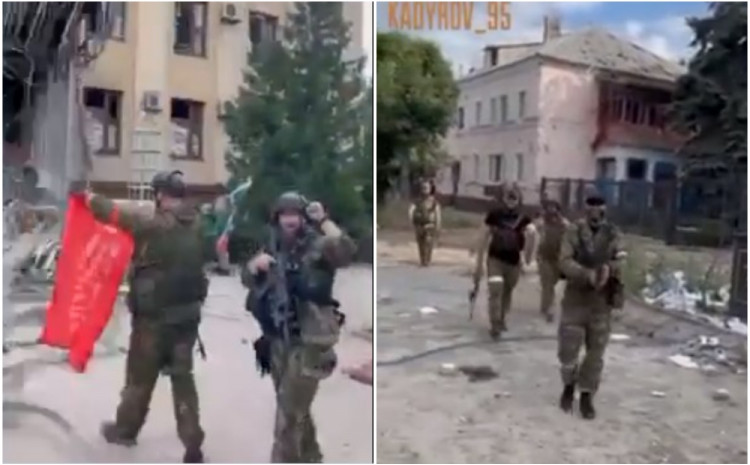 Kadirov objavio snimke: Ušli smo u Lisičansk