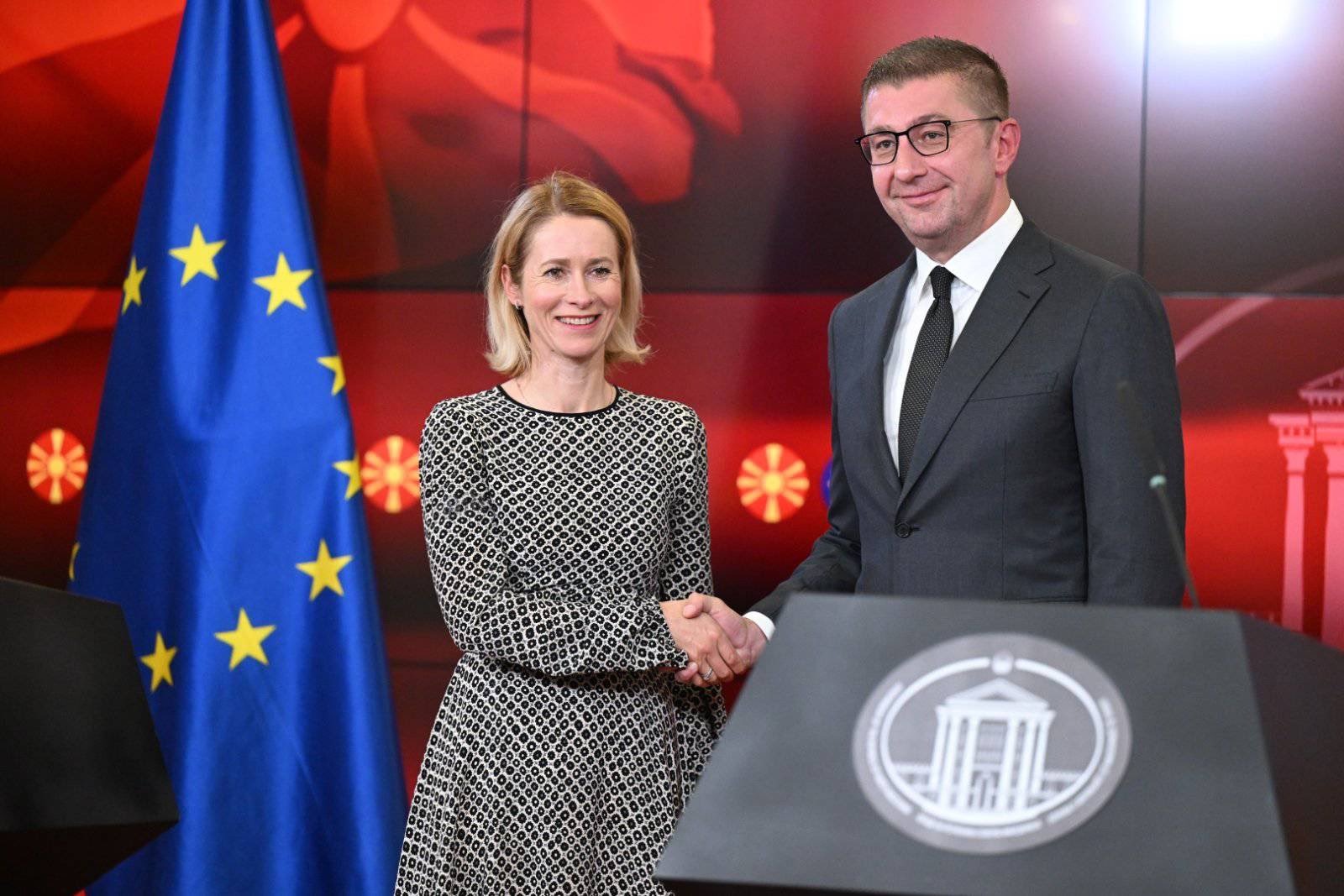 Kaja Kallas u Skoplju: Ostajemo posvećeni integraciji Zapadnog Balkana