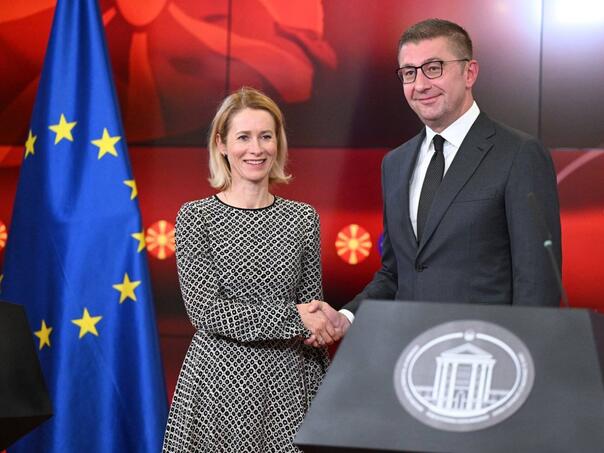 Kaja Kallas u Skoplju: Ostajemo posvećeni integraciji Zapadnog Balkana