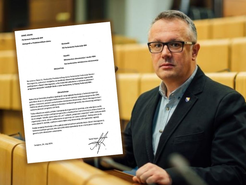 Kajan pokrenuo inicijativu: Izučavanje o genocidu uvesti u školsku nastavu