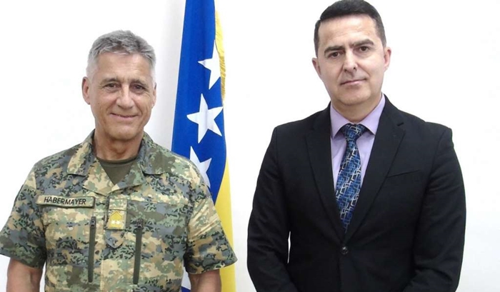 Kajganić i Habermayer o saradnji pravosudnih institucija i međunarodnih snaga u BiH