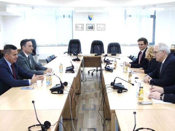 Kajganić se sastao sa šefom Misije OSCE-a u BiH