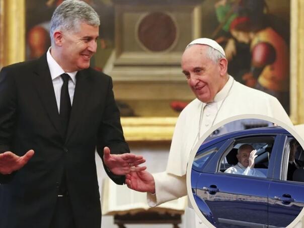 Kako je papa Franjo postidio Čovića? Jedan u Fordu, drugi u Audiju