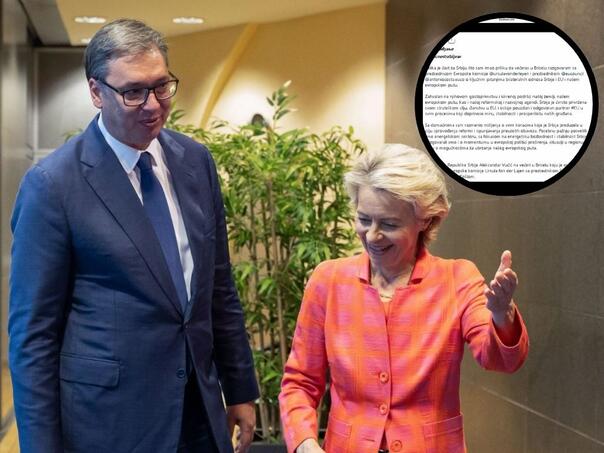 Kako Vučić obmanjuje javnost: Šta je napisala Ursula, a šta on