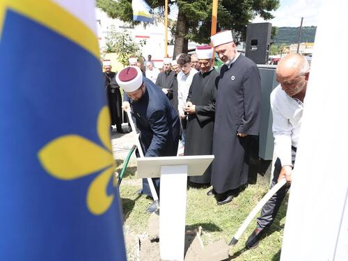 Kamen-temeljac za izgradnju Poslovno-edukativnog centra MIZ Donji Vakuf