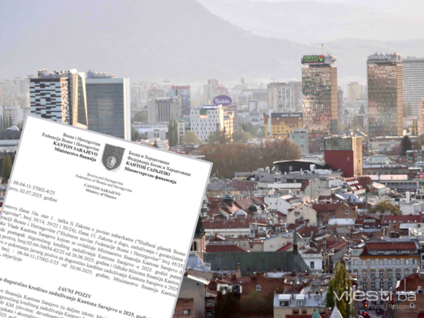 Kanton Sarajevo se zadužuje za 90 miliona KM