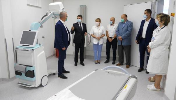 Kantonalna bolnica Zenica dobila novi covid rendgen odjel i intenzivnu njegu