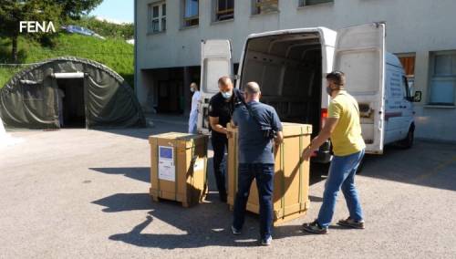 Kantonalna bolnica Zenica dobila od EU dva respiratora
