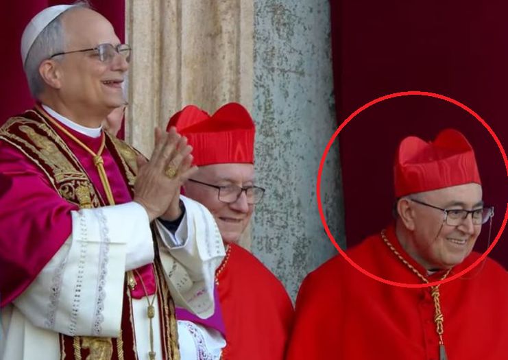 Kardinal Vinko Puljić stajao tik pored novog pape Lava XIV prilikom prvog obraćanja