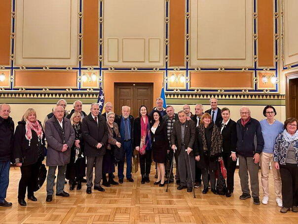 Karić primila predstavnike antifašista: "Kultura sjećanja na holokaust je naša obaveza"