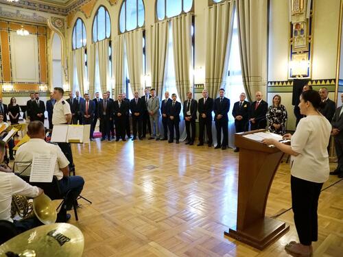 Karić ugostila polaznike kursa za vojne atašee u oblasti odbrane i diplomatije