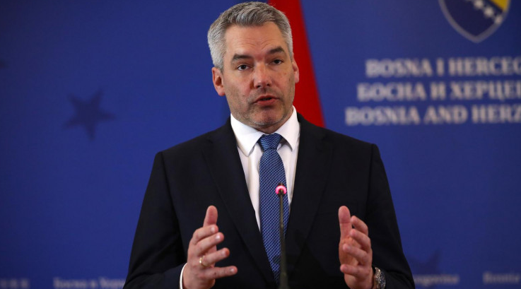 Karl Nehammer: Prijedlog EK, da BiH dodijeli status kandidata, je historijska prekretnica