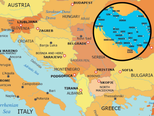 Karta čudnih imena naselja u bivšoj Jugoslaviji oduševljava mreže