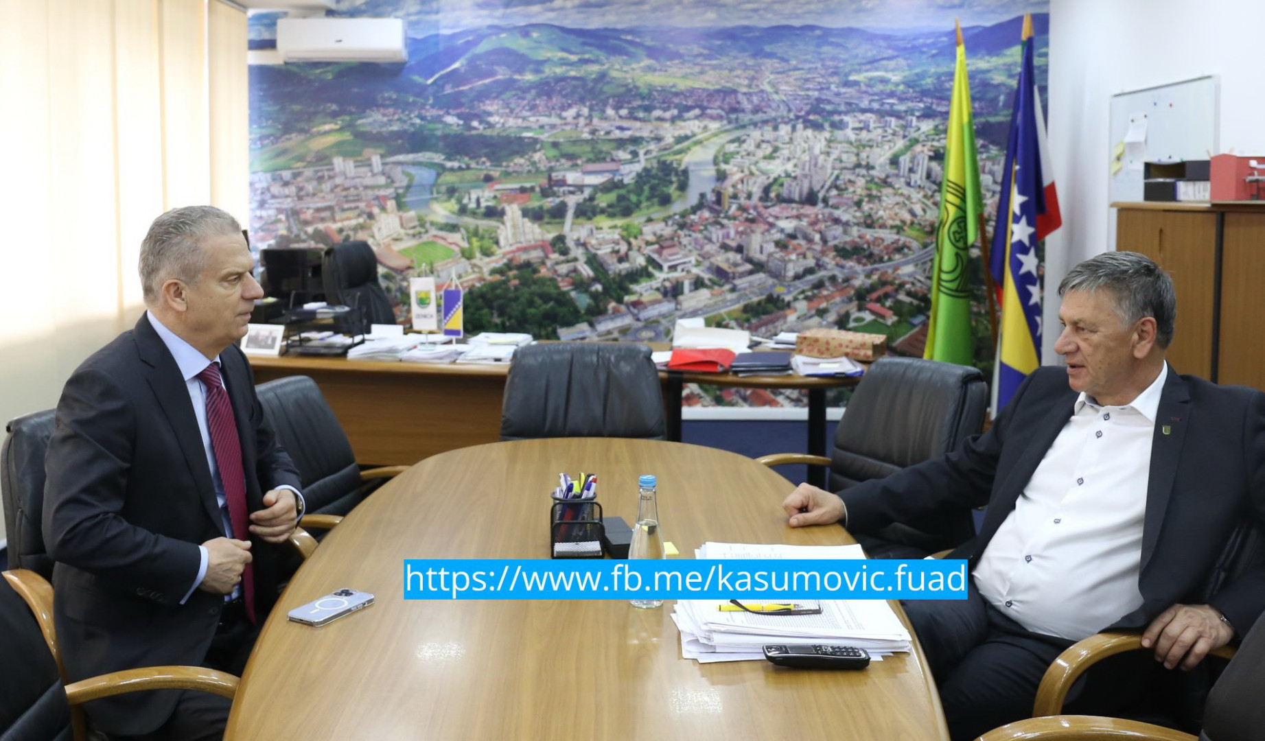Kasumović i Radončić: Isti stav o podršci predsjedničkom kandidatu