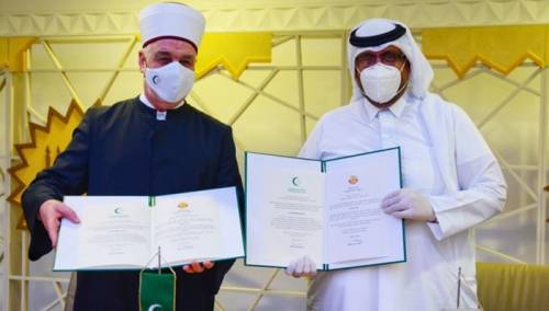 Katar Islamskoj zajednici u BiH za dva projekta donirao 3,5 miliona eura
