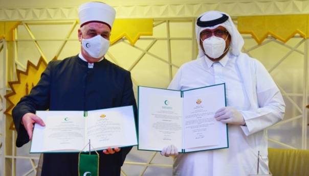 Katar Islamskoj zajednici u BiH za dva projekta donirao 3,5 miliona eura