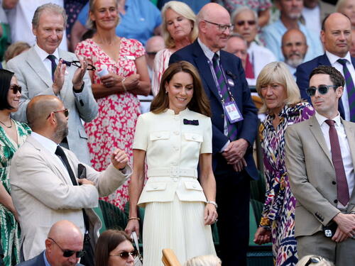 Kate Middleton se vratila na Wimbledon u elegantnom bijelom izdanju