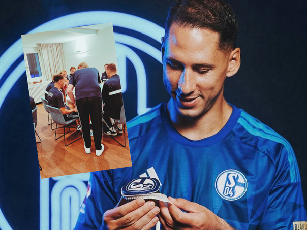 Katić proslavio 30. rođendan u Schalkeu, saigrači mu priredili iznenađenje