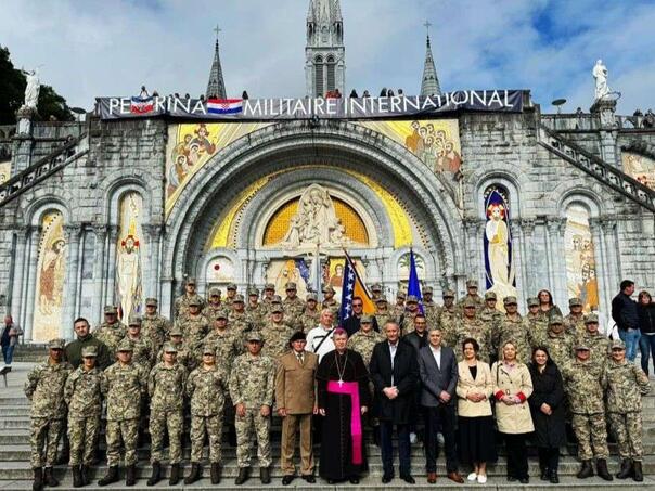 Katolici pripadnici MO i OS BiH 23. put hodočaste u Lourdes