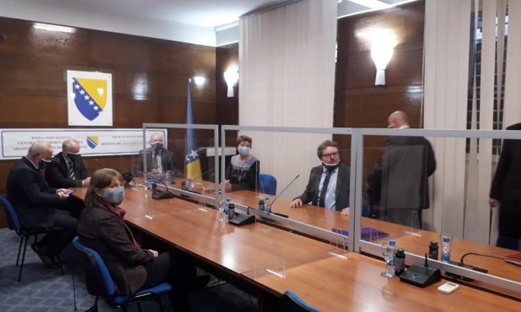 Kavalec posjetila CIK