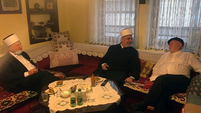 Kavazović i Cerić posjetili Ismeta ef. Spahića