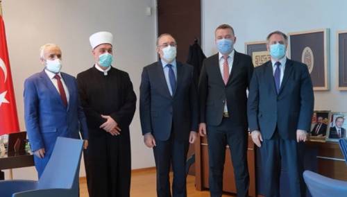 Kavazović kod ambasadora Koça: Osjećamo se dužnim da pomognemo koliko možemo
