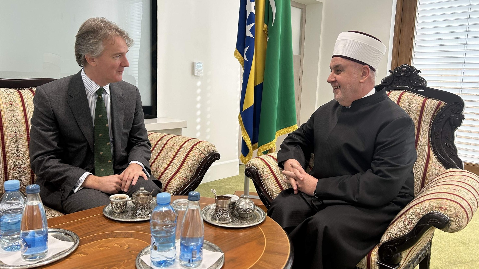 Kavazović prenio važne poruke britanskom ambasadoru