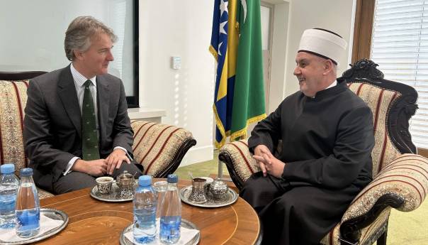 Kavazović prenio važne poruke britanskom ambasadoru