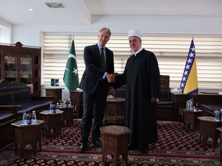 Kavazović primio ambasadora Reillyja u oproštajnu posjetu
