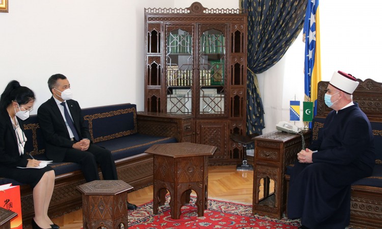Kavazović razgovarao s ambasadorom Pingom povodom Ramazanskog bajrama