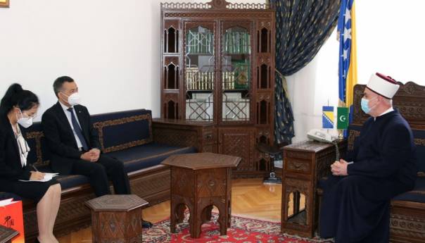 Kavazović razgovarao s ambasadorom Pingom povodom Ramazanskog bajrama