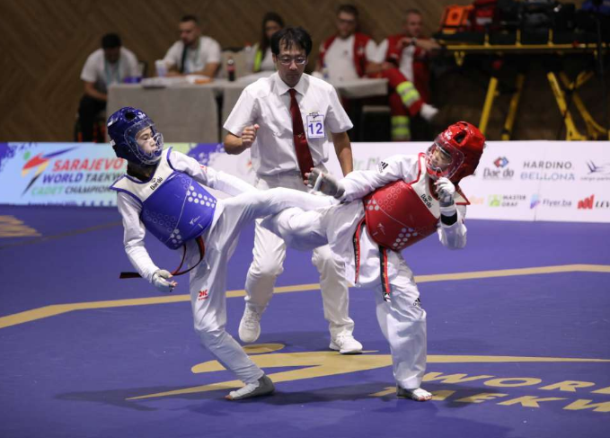 Kazahstan osvojio četiri medalje drugog dana Svjetskog taekwondo prvenstva