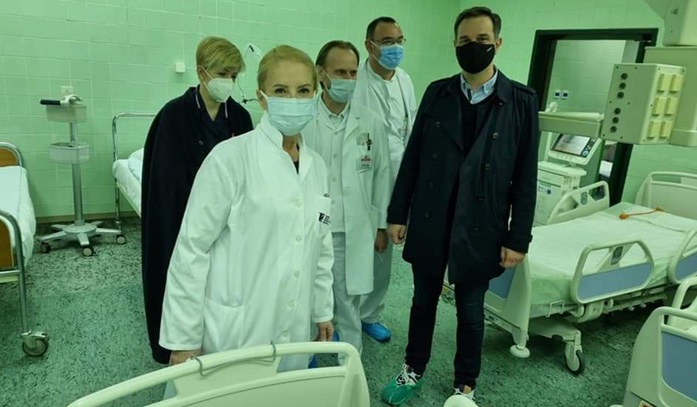 KCUS priprema respiratornu jedinicu za Covid pacijente