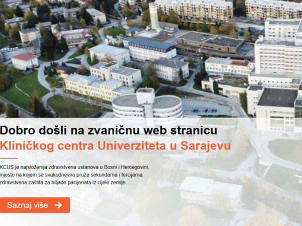 KCUS pustio u rad novu web stranicu: Omogućen uvid u liste čekanja